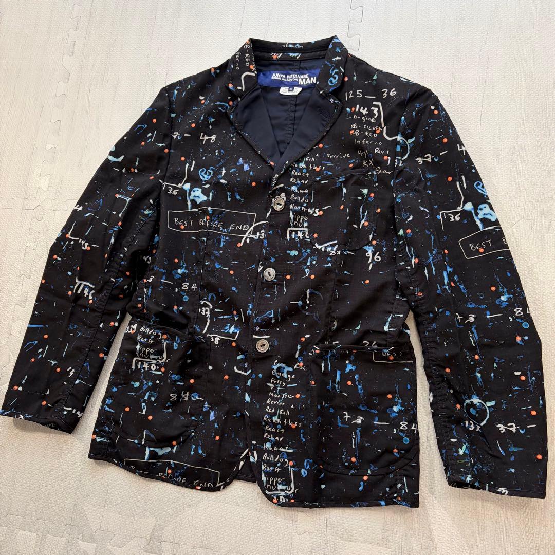 希少 JUNYA WATANABE MAN コムデギャルソン 総柄 ジャケット