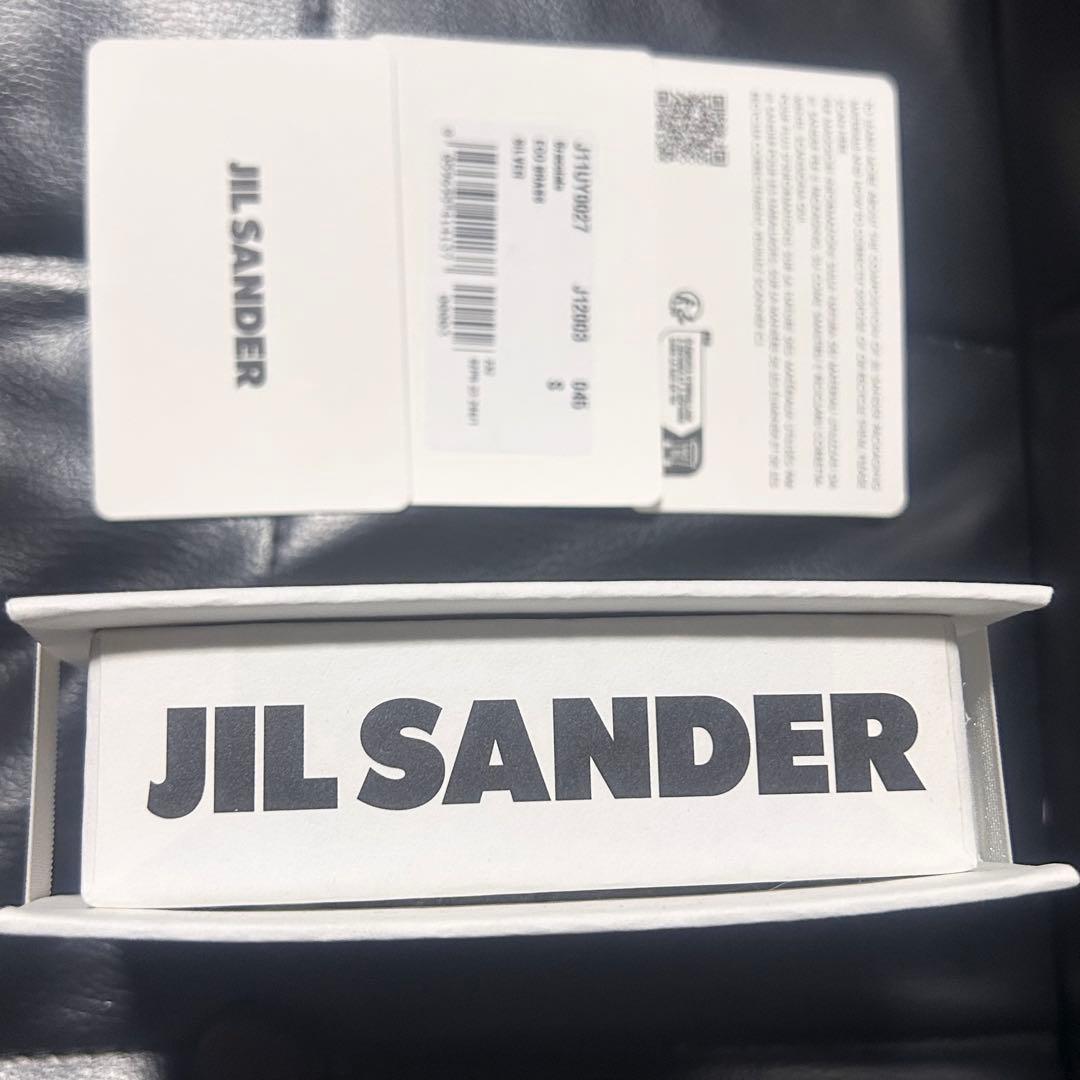 JIL SANDER シルバーバングル Sサイズ