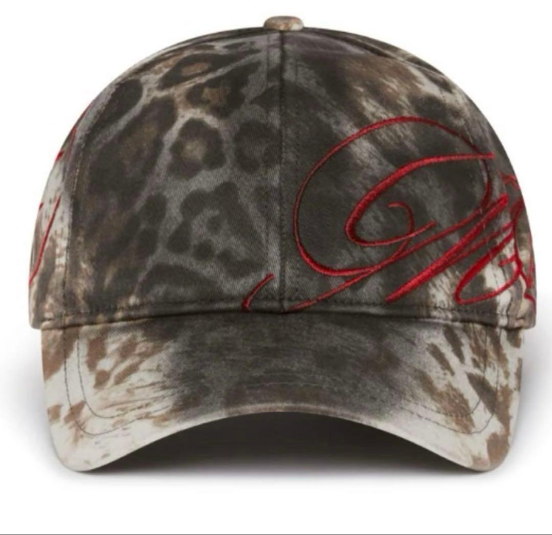 mowalola cap レオパード