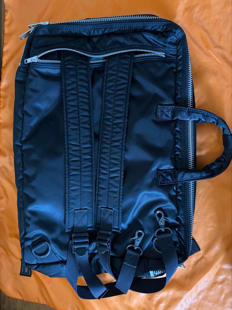 極美品PORTER TANKER 3WAY BRIEFCASE 2層式　ブラック