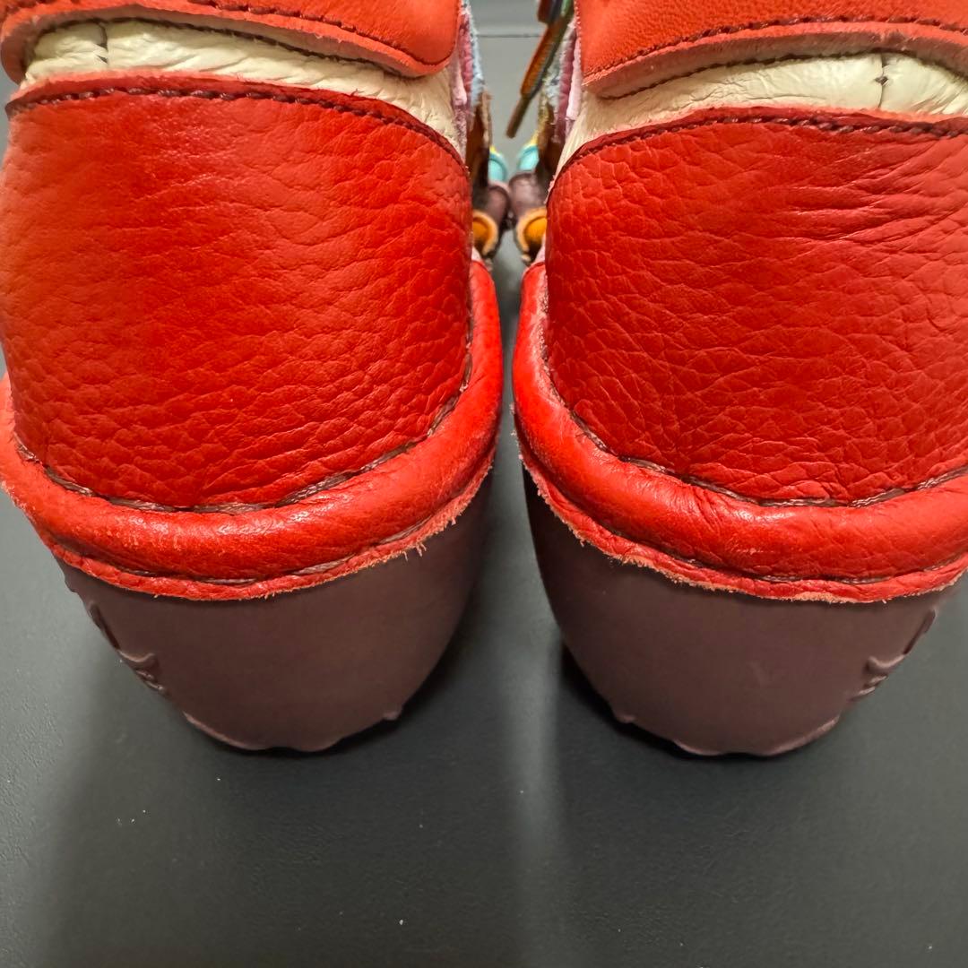 Estacion エスタシオン パッチワーク　シューズ　サイズL