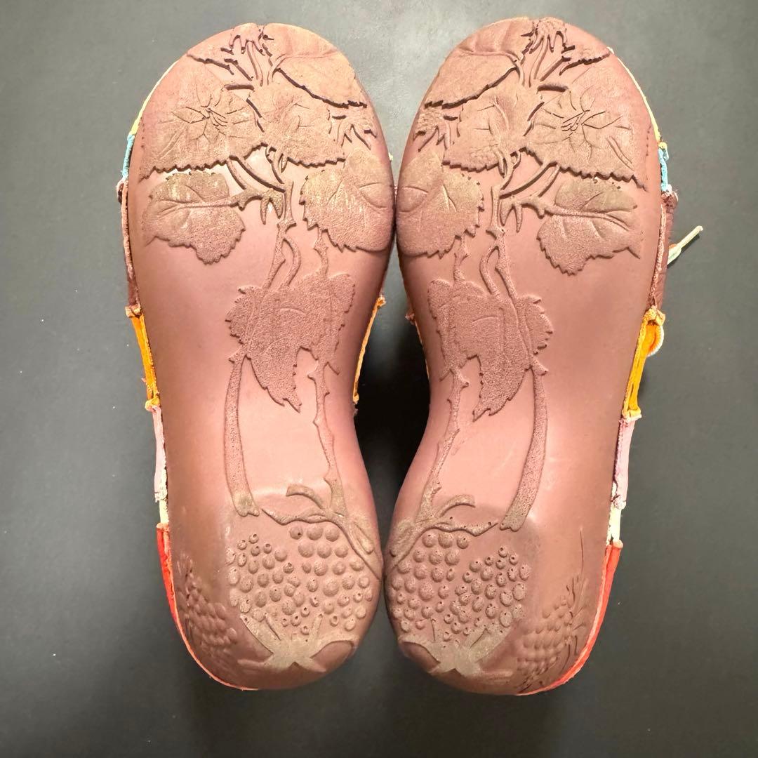 Estacion エスタシオン パッチワーク　シューズ　サイズL