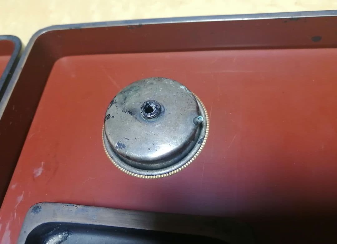 山崎覚太郎（北堂）作　蒔絵硯箱　書道具　硯