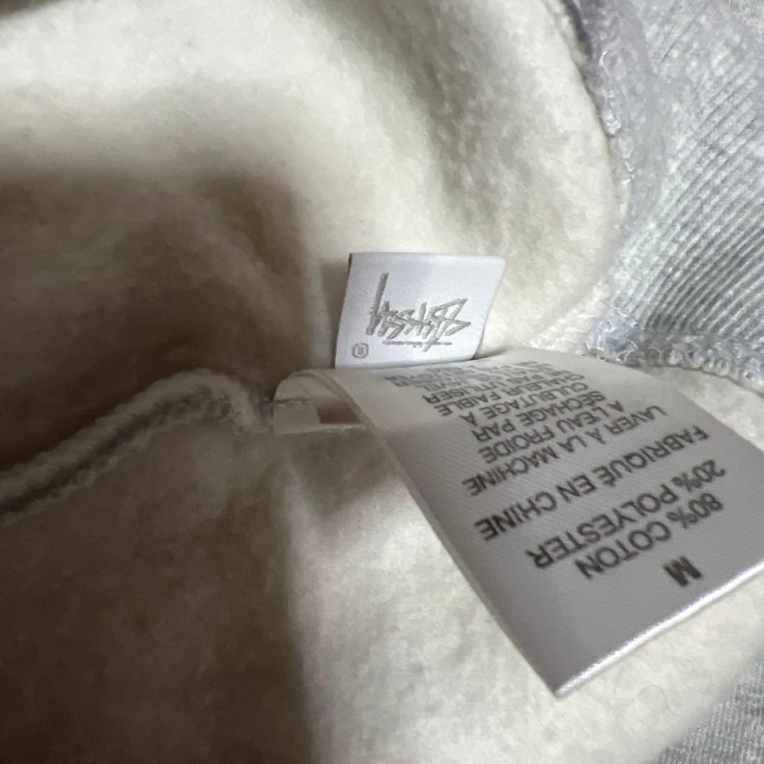 Stussy グレー スウェット トレーナーM【JPサイズL】相当