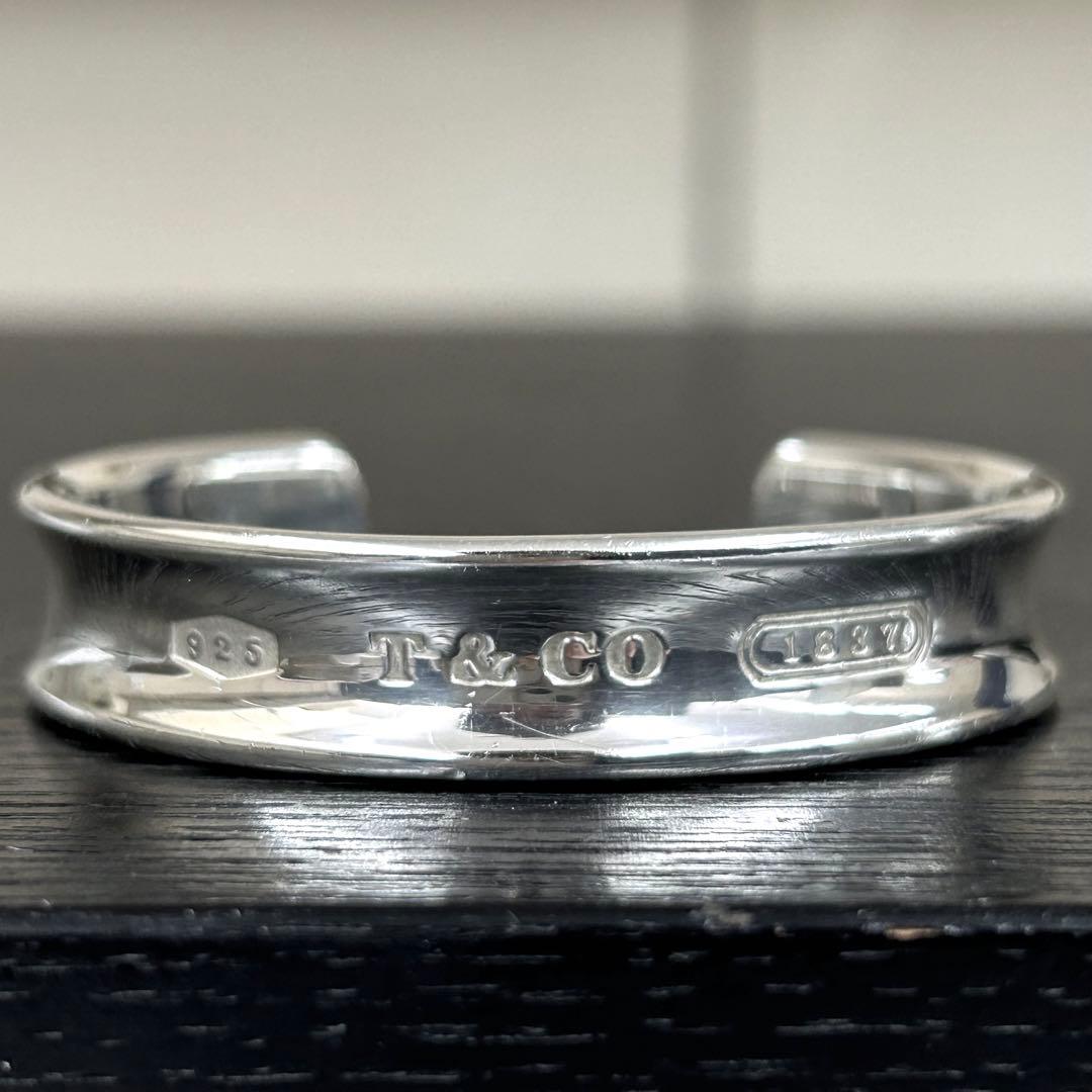 ティファニー　カフバングル　1837 ナロー　シルバー925 ブレスレット