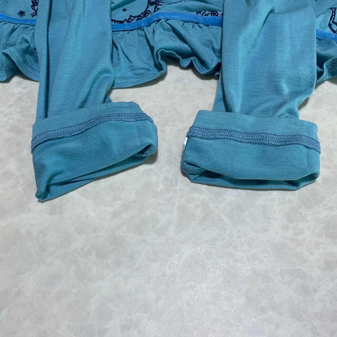 希少✨トクコプルミエヴォル チュニック 星座 フリル Aライン 水色 S1729