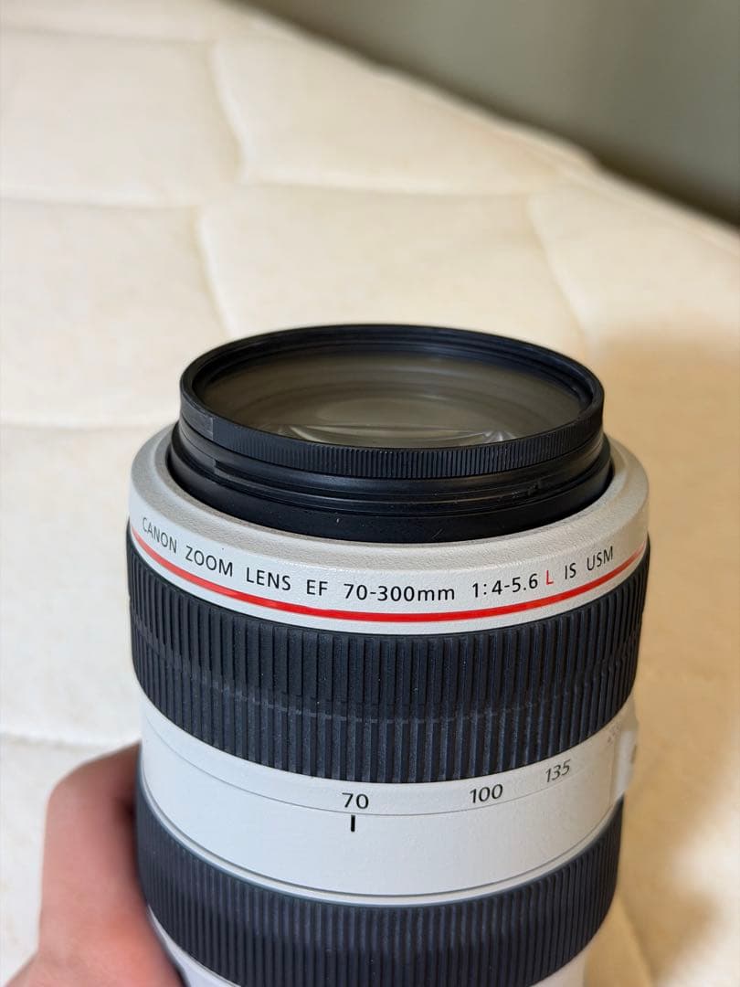 【レッド】Canon EF 70-300mm f/4-5.6 Lレンズ