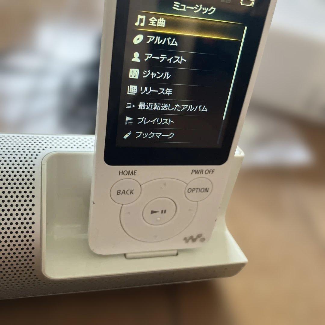 【編集中購入不可】SONY NW-S14K デジタルメディアプレーヤー ホワイト