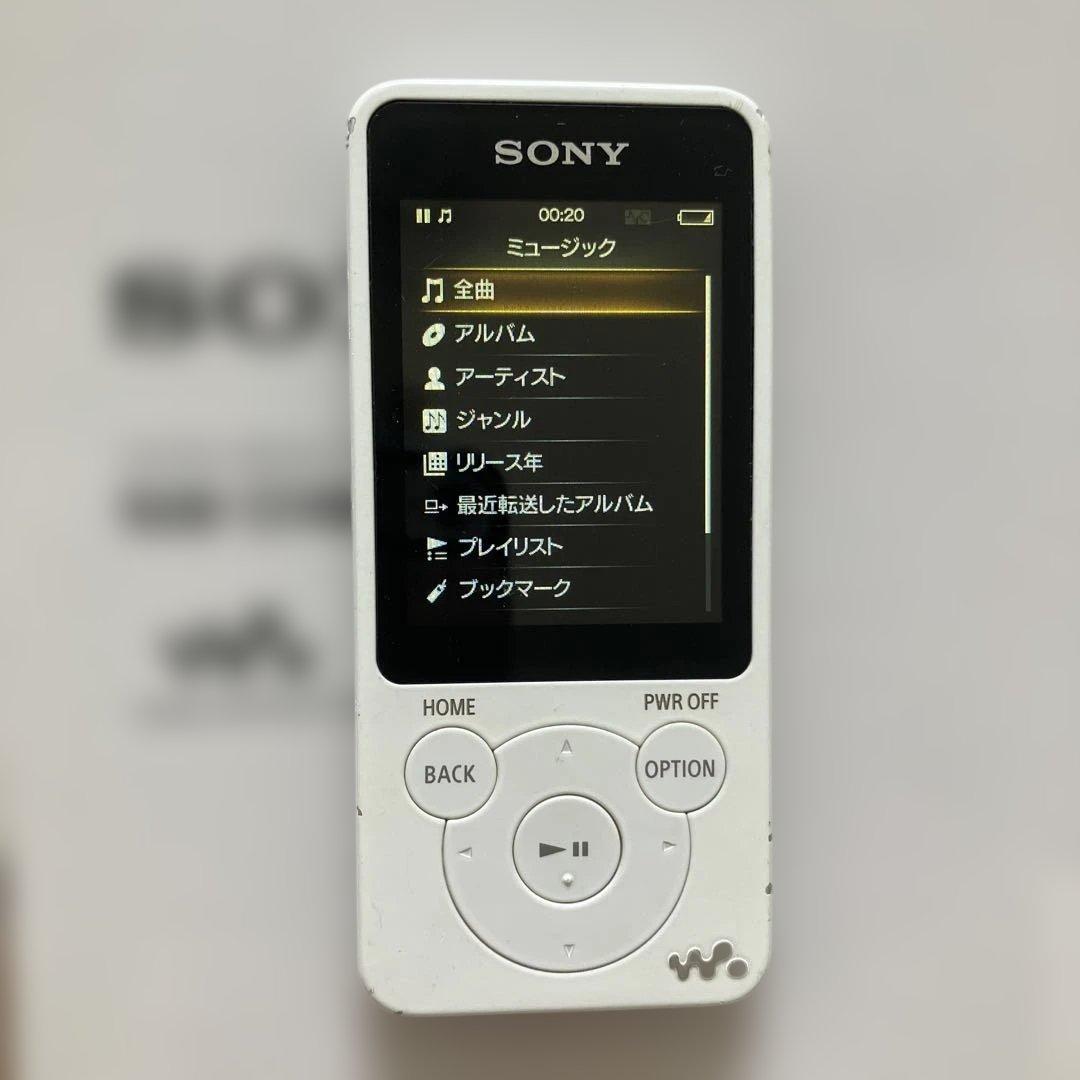 【編集中購入不可】SONY NW-S14K デジタルメディアプレーヤー ホワイト