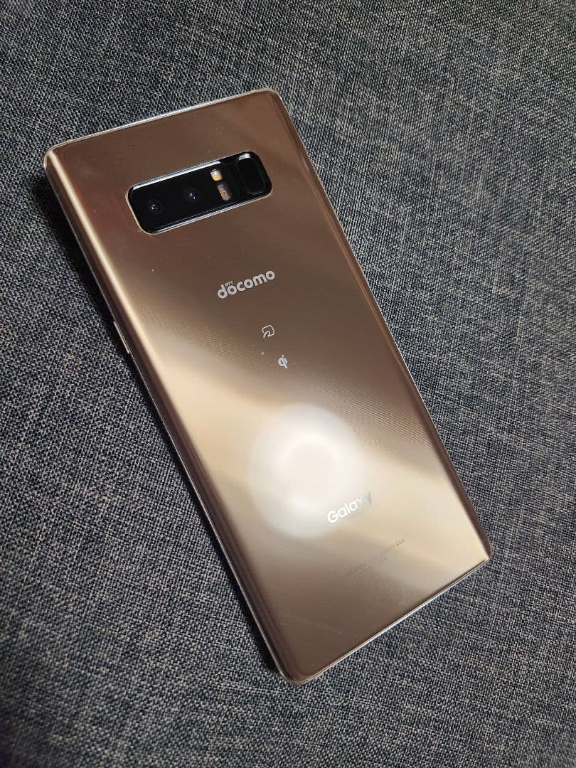 Galaxy Note8 docomo SC-01K ゴールド サムスン