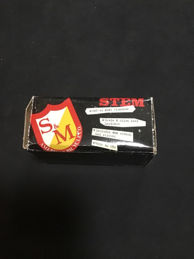 BMX S & M ステム ビンテージ REDNECK XLT