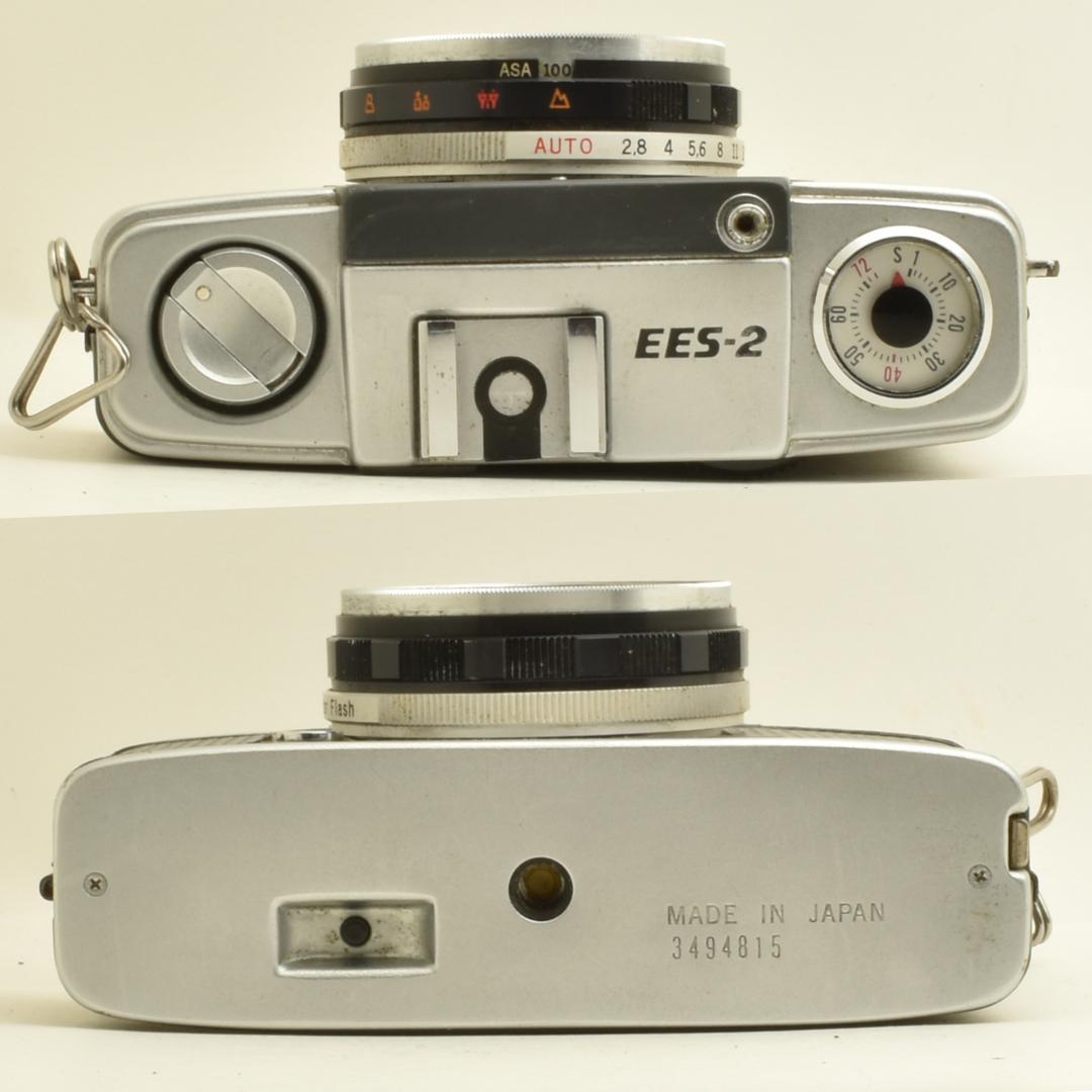 OLYMPUS PEN EES-2 30mm F2.8 AE 赤ベロOK