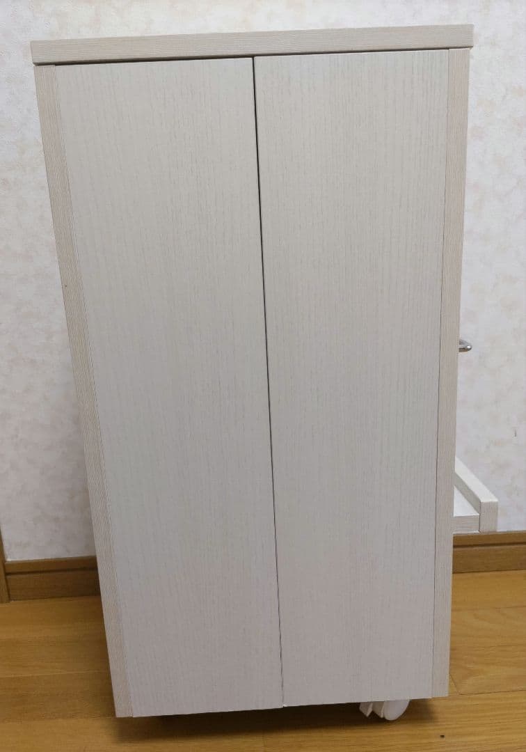 コスメワゴン 収納付きドレッサー キャスター付き 鏡付き