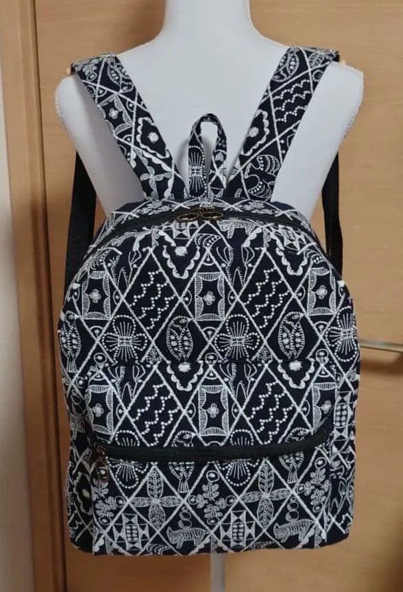 symphony navy　ミナペルホネン　リュック