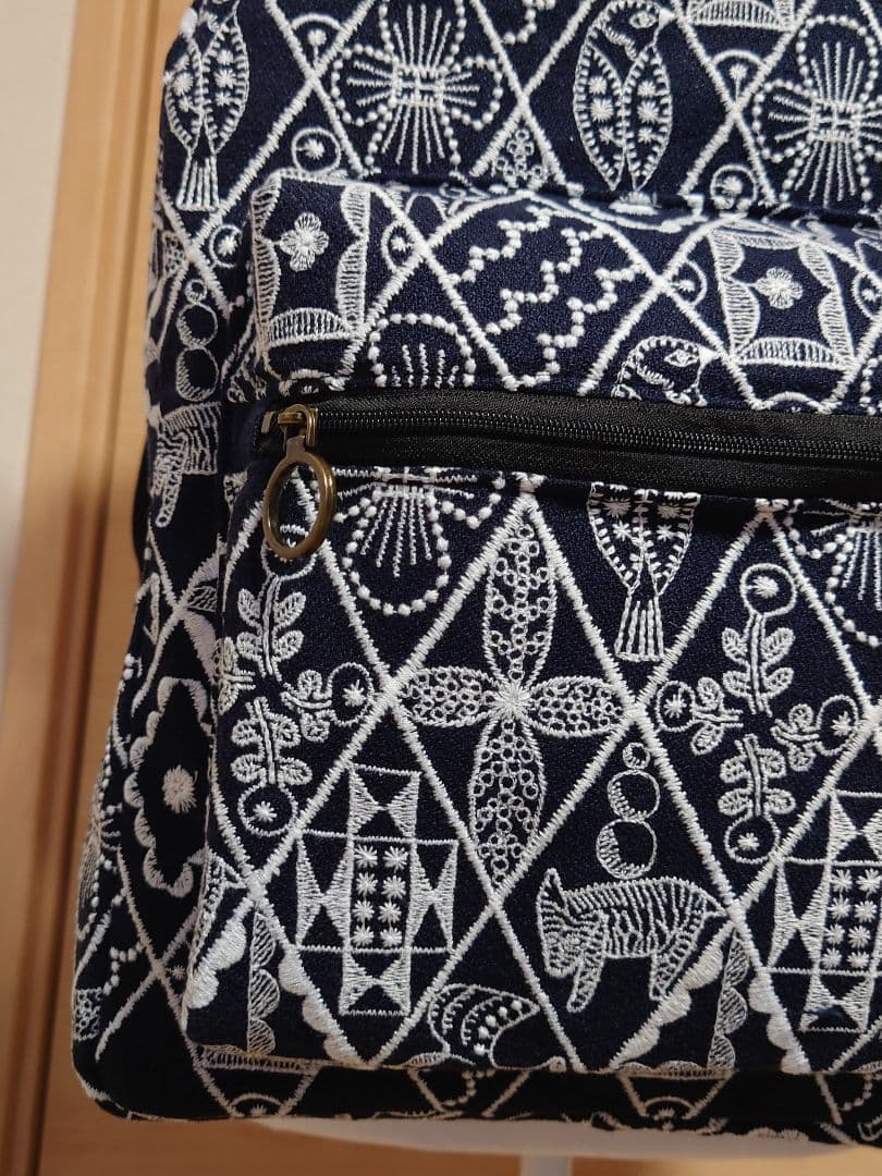 symphony navy　ミナペルホネン　リュック