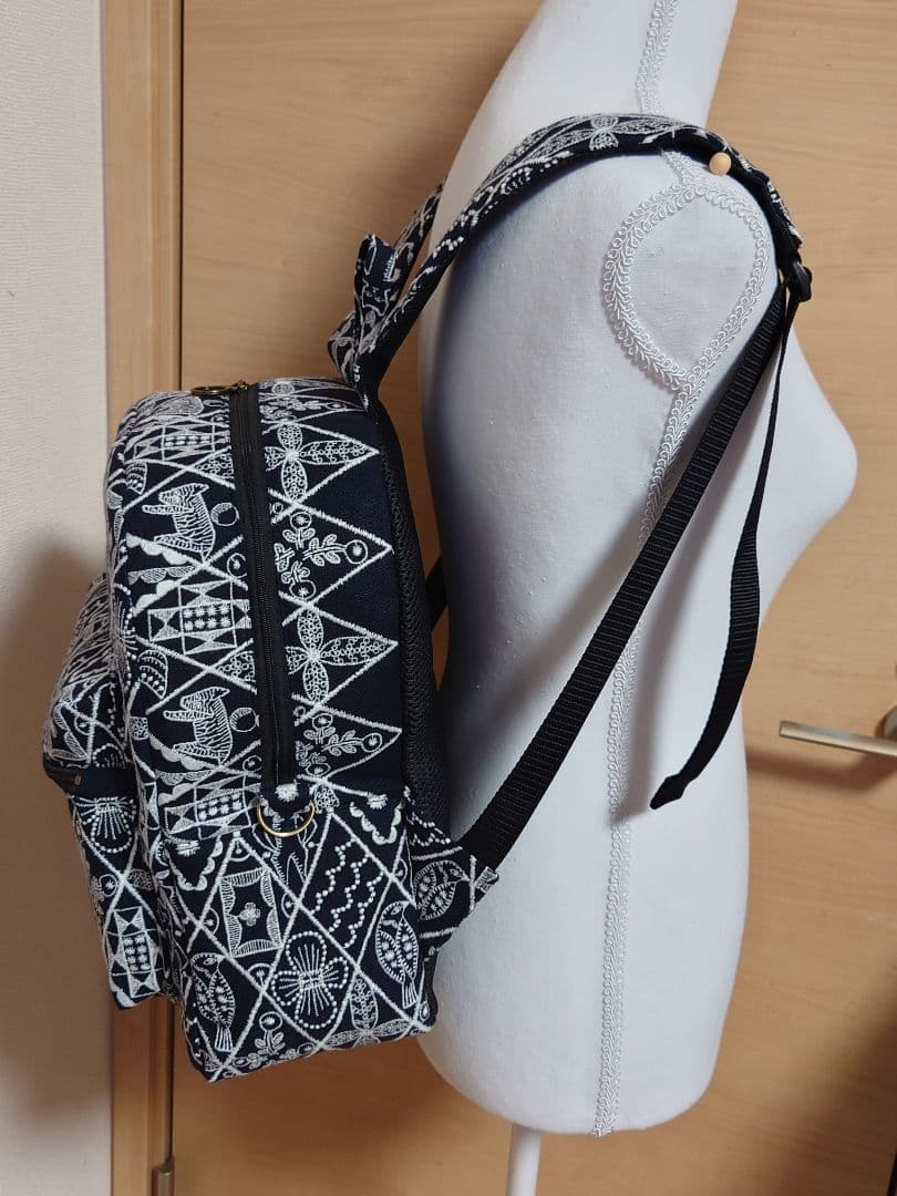 symphony navy　ミナペルホネン　リュック