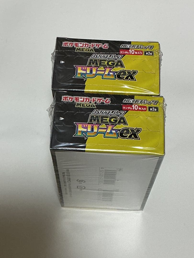 ポケモンカードゲーム MEGA ドリームEX 2Boxシュリンク未開封品