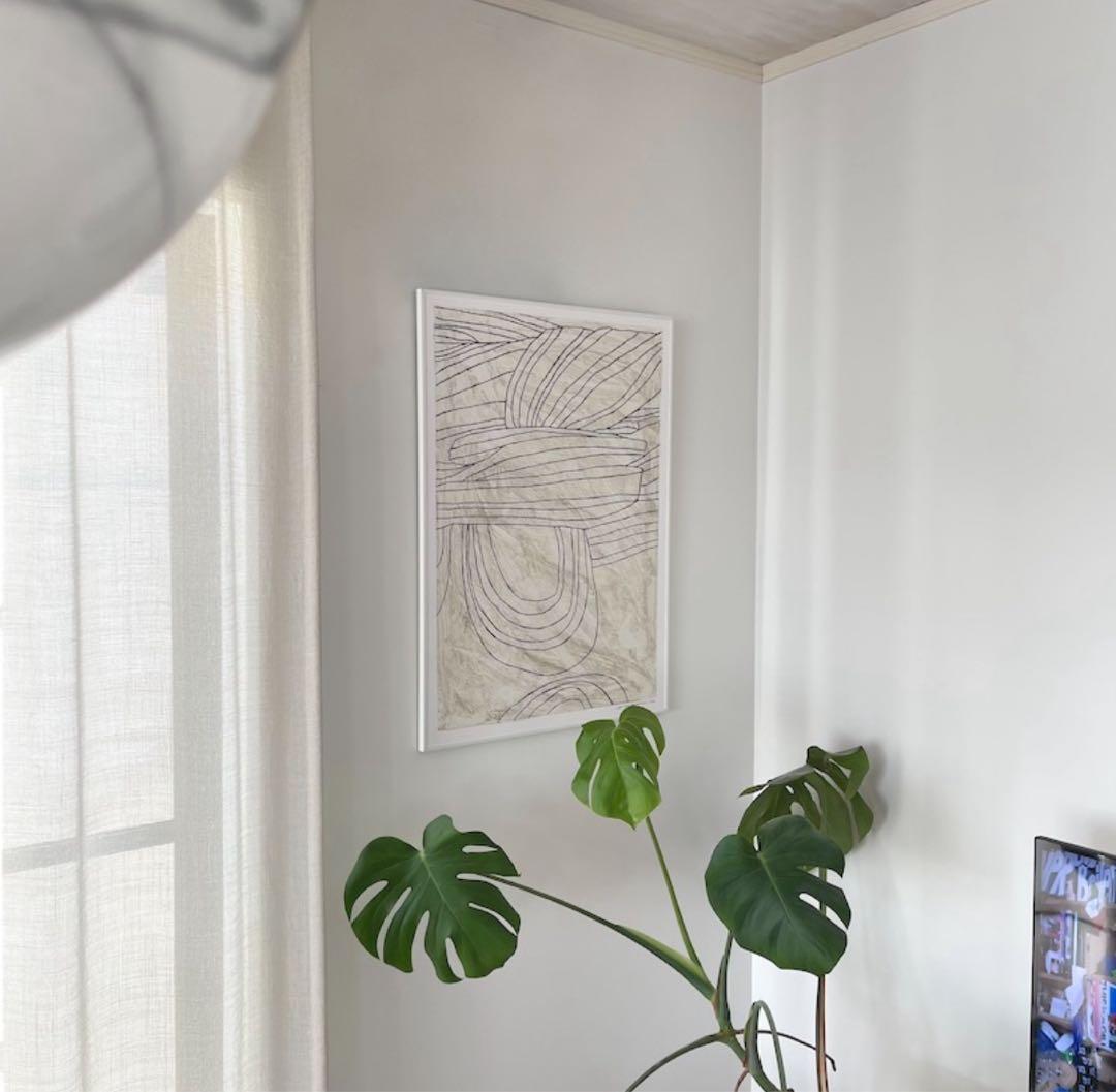 1.65万 デンマーク ライゼ・アブラハムセン ポスター 50x70cm