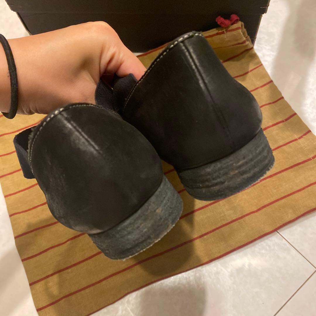 Umawang レザーフラットシューズ バレエシューズ23.5cm