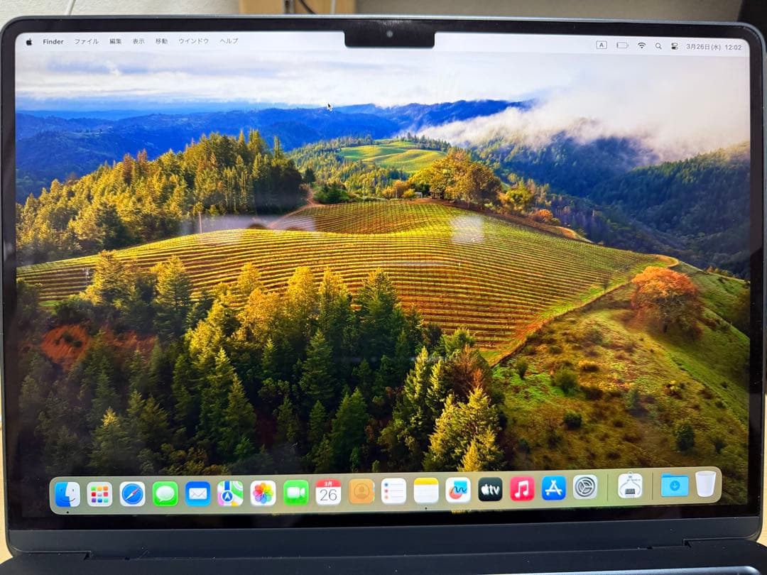 MacBook本体 MacBookAir13.6 inch M2 SSD 256GB RAM8GB