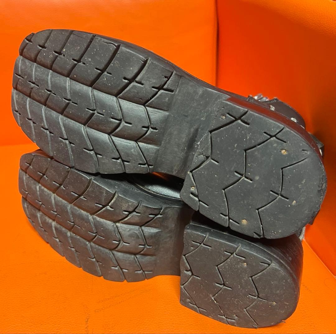 whoop-de-doo フープディドゥ　厚底ブーツ　ブラック　アーカイブ