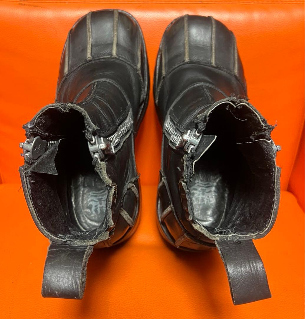 whoop-de-doo フープディドゥ　厚底ブーツ　ブラック　アーカイブ