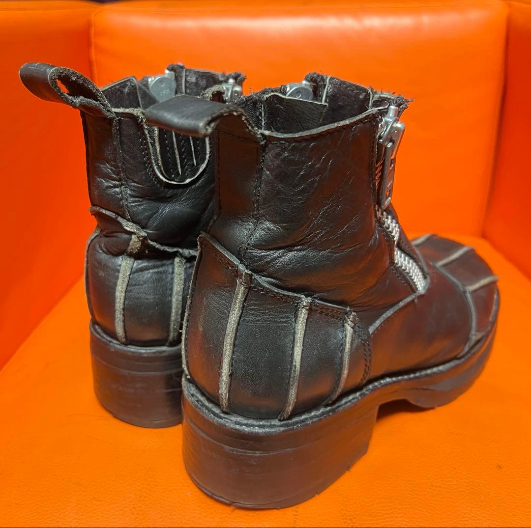 whoop-de-doo フープディドゥ　厚底ブーツ　ブラック　アーカイブ