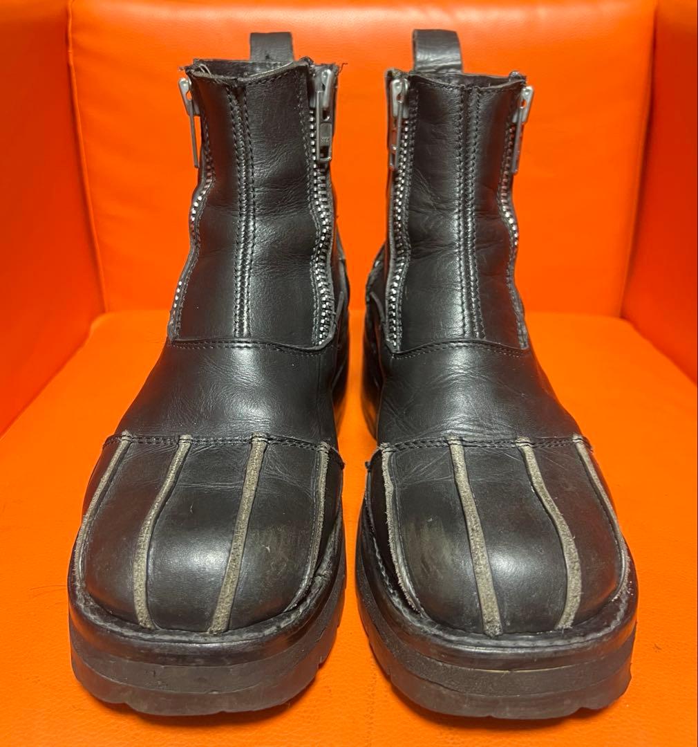 whoop-de-doo フープディドゥ　厚底ブーツ　ブラック　アーカイブ