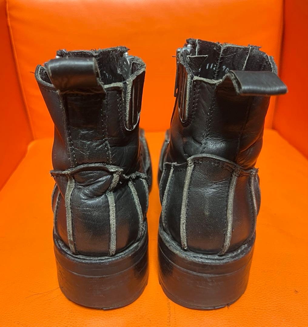 whoop-de-doo フープディドゥ　厚底ブーツ　ブラック　アーカイブ