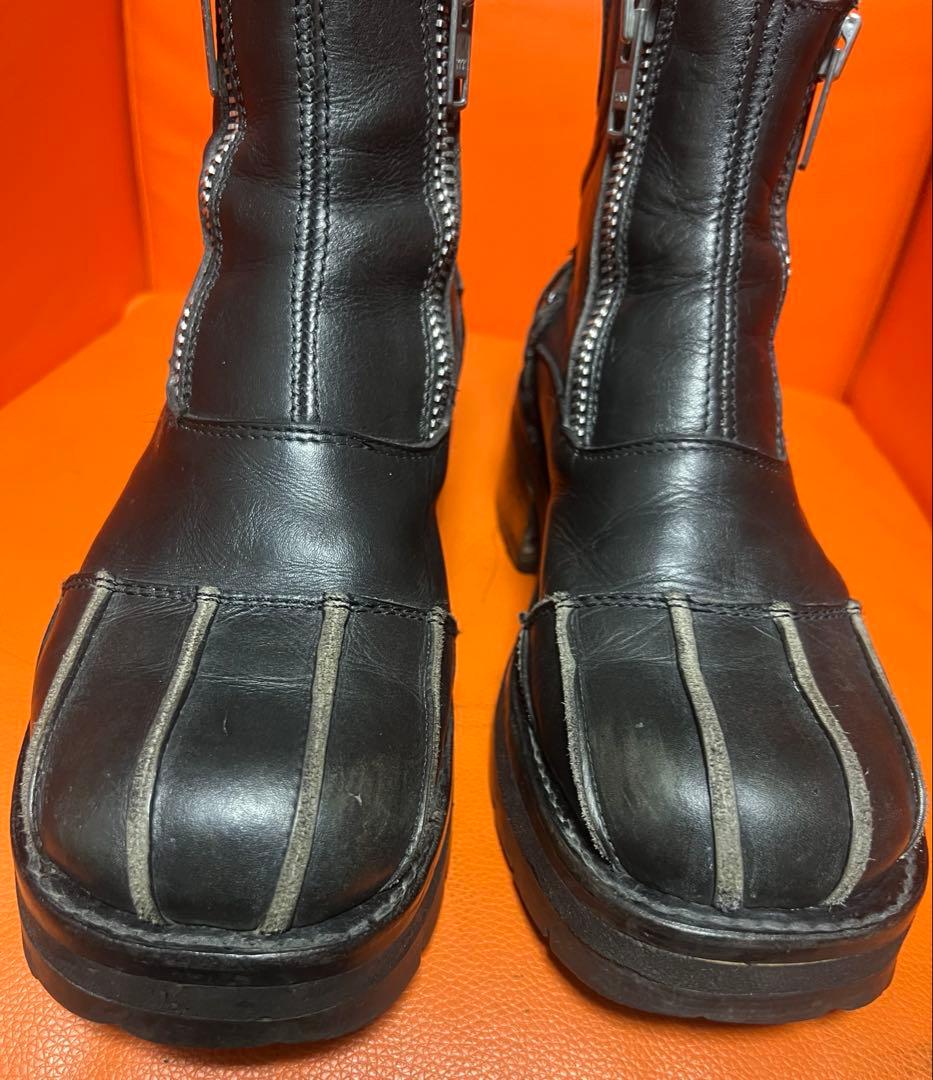 whoop-de-doo フープディドゥ　厚底ブーツ　ブラック　アーカイブ