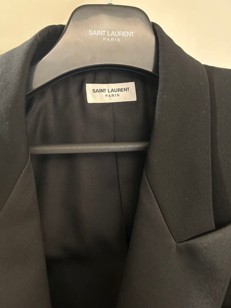 芳賀 サンローラン パワーショルダー スモーキングジャケット 23aw