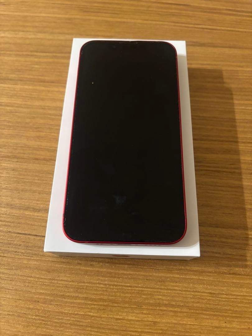 Apple iPhone 13mini(PRODUCT(RED)) 本体※傷