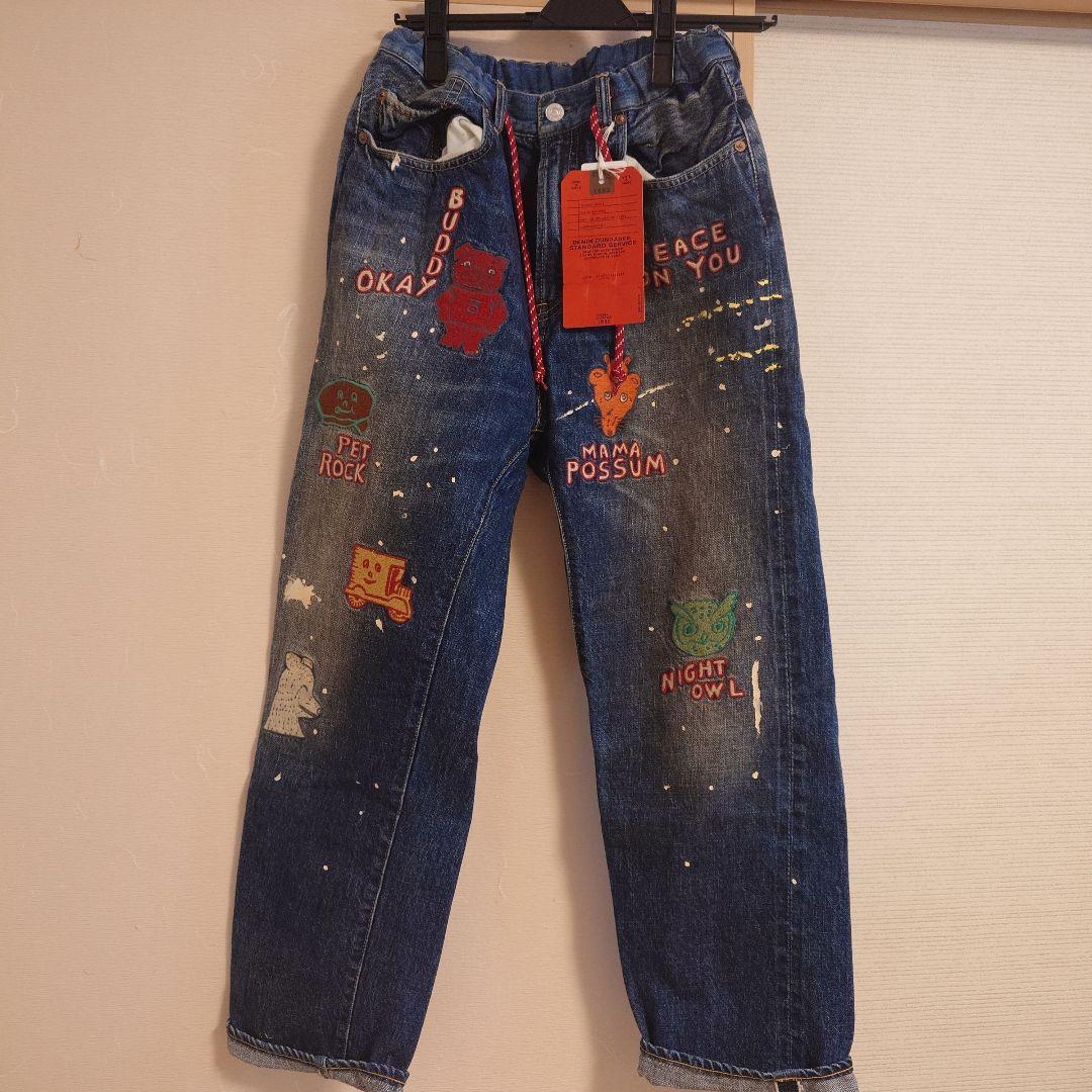 デニムアンドダンガリー刺繍入りデニムパンツ 02