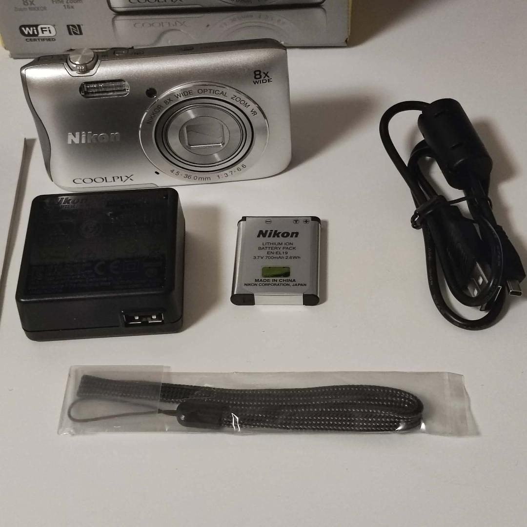 Nikonニコン COOLPIX S3700 コンパクトデジタルカメラ コンデジ