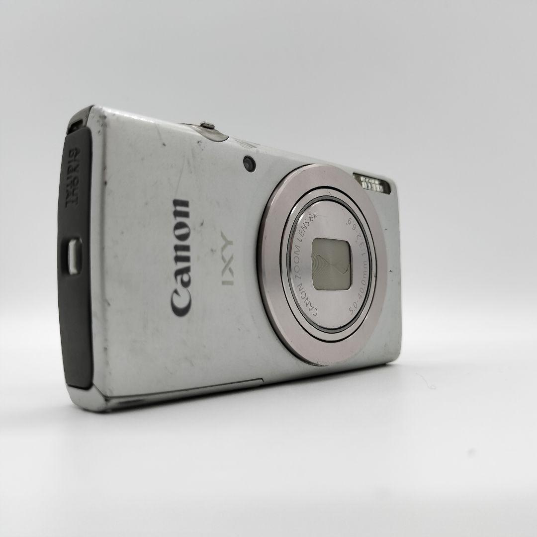 【動作品】Canon IXY200　シルバー デジカメ　①