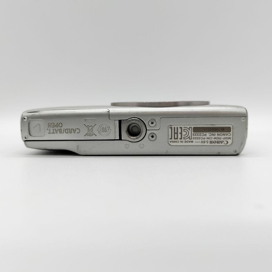 【動作品】Canon IXY200　シルバー デジカメ　①