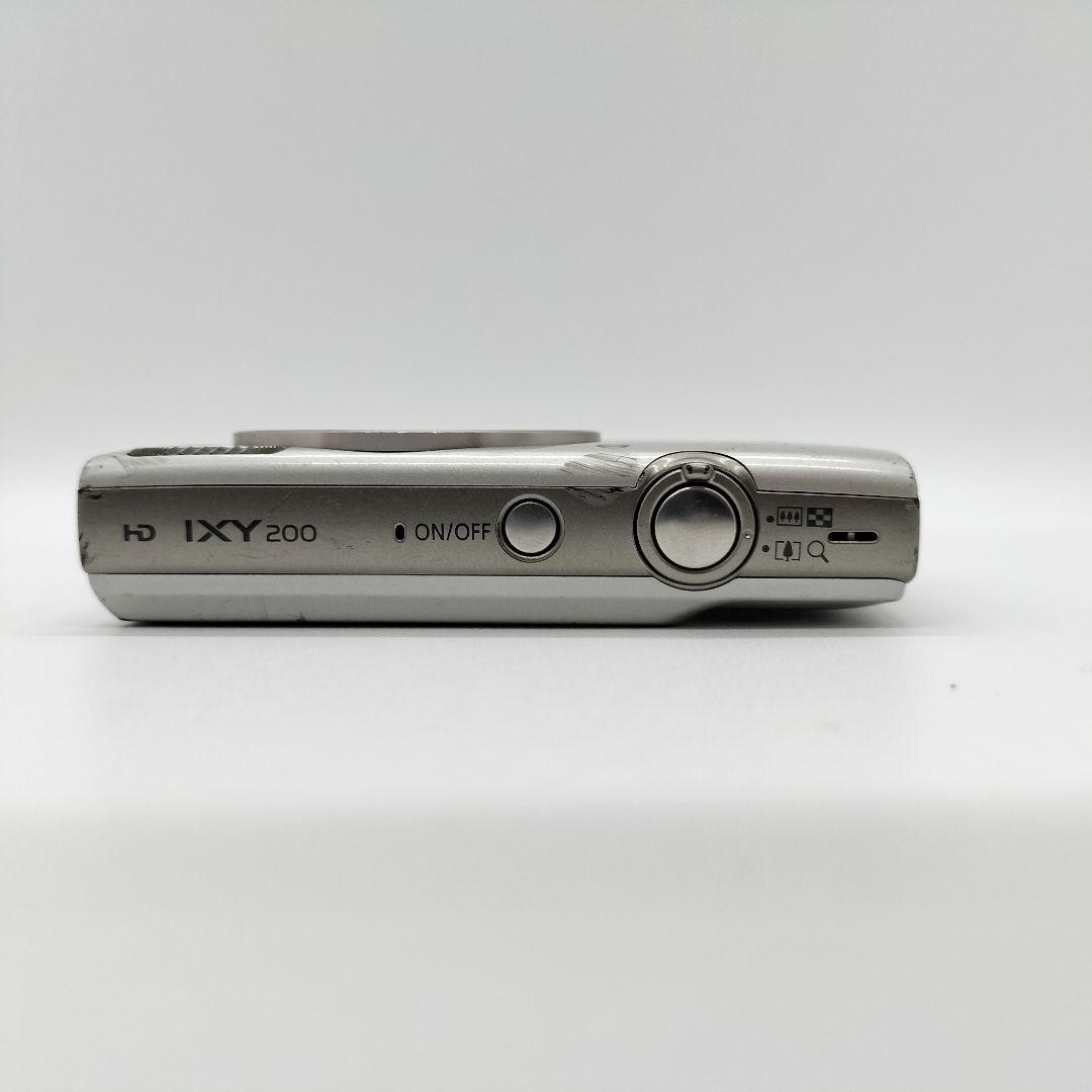 【動作品】Canon IXY200　シルバー デジカメ　①