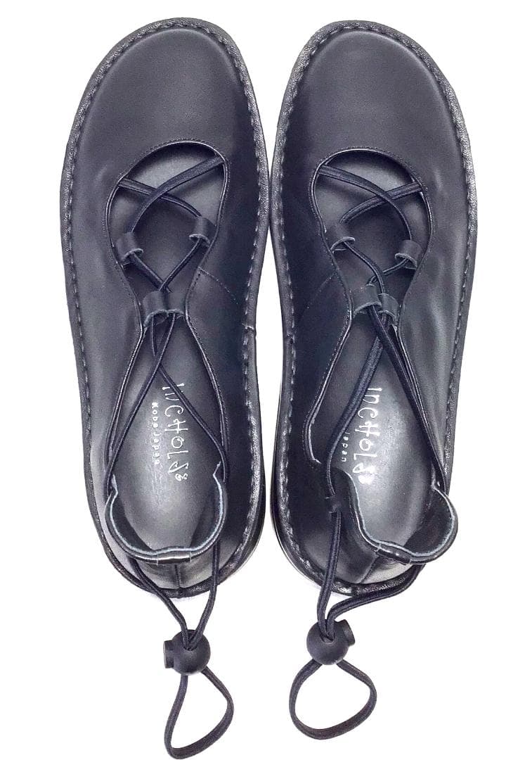 インコルジェ 8162 ブラック 22.5cm レディースシューズ