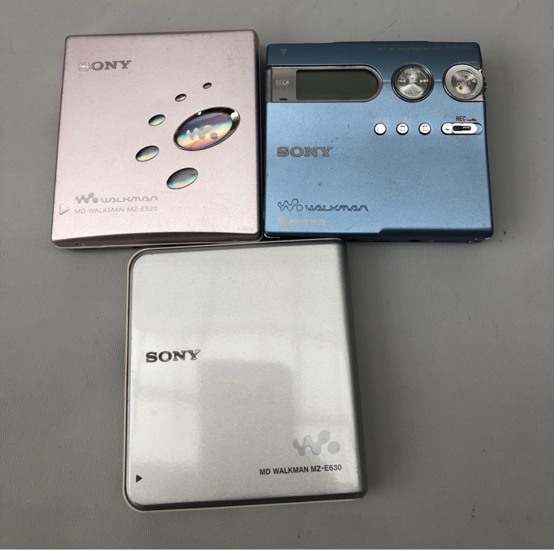 SONY MDプレーヤー MZ-N910 などまとめ3点(D189)