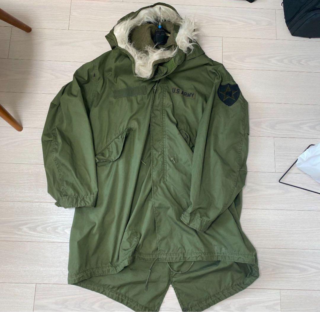 実物 M-65 モッズコート 米軍 M65 ミリタリー　古着