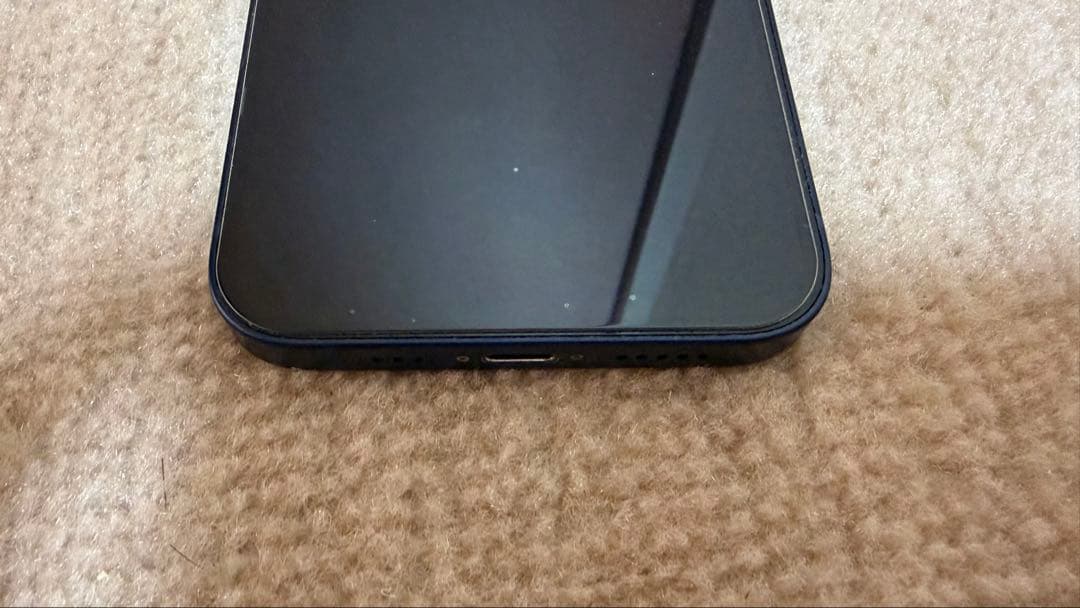 Apple iPhone 12 ブルー マグセーフケース付き