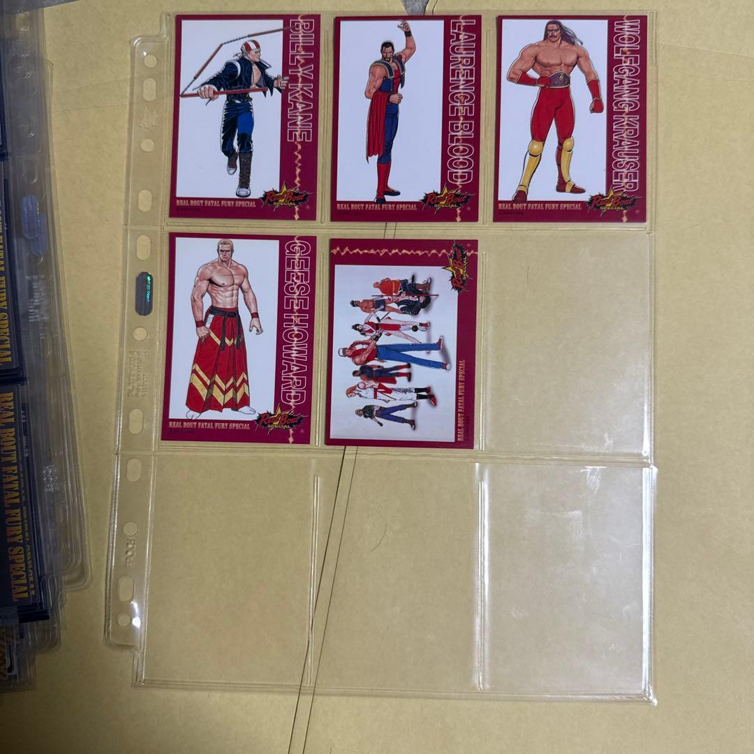 SNK ゲーメスト　コレクション　トレーディング　カード　kof 餓狼　サムスピ