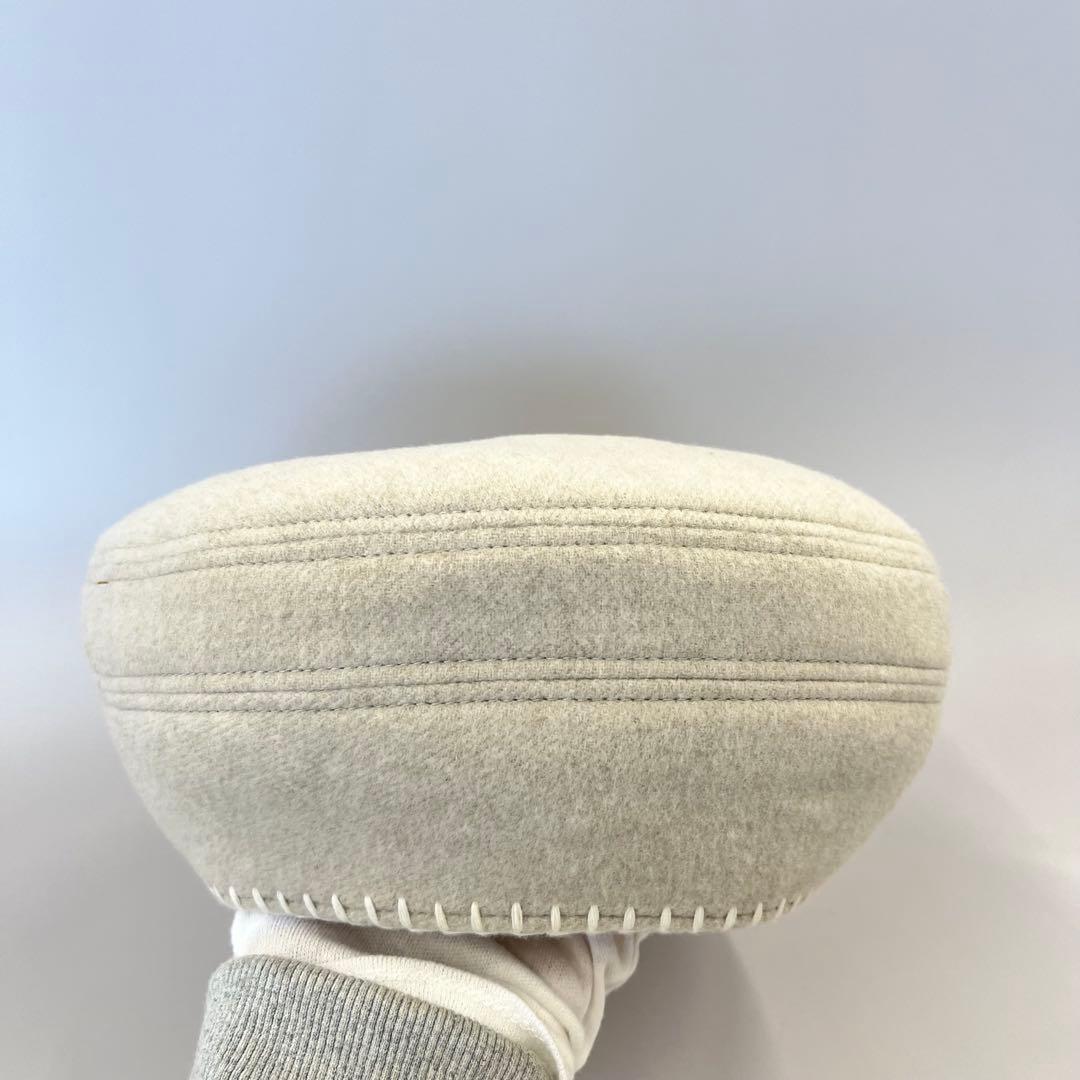 エルメス ベレー帽 サントノーレ 帽子 ウール カシミア セリエ 新品未使用