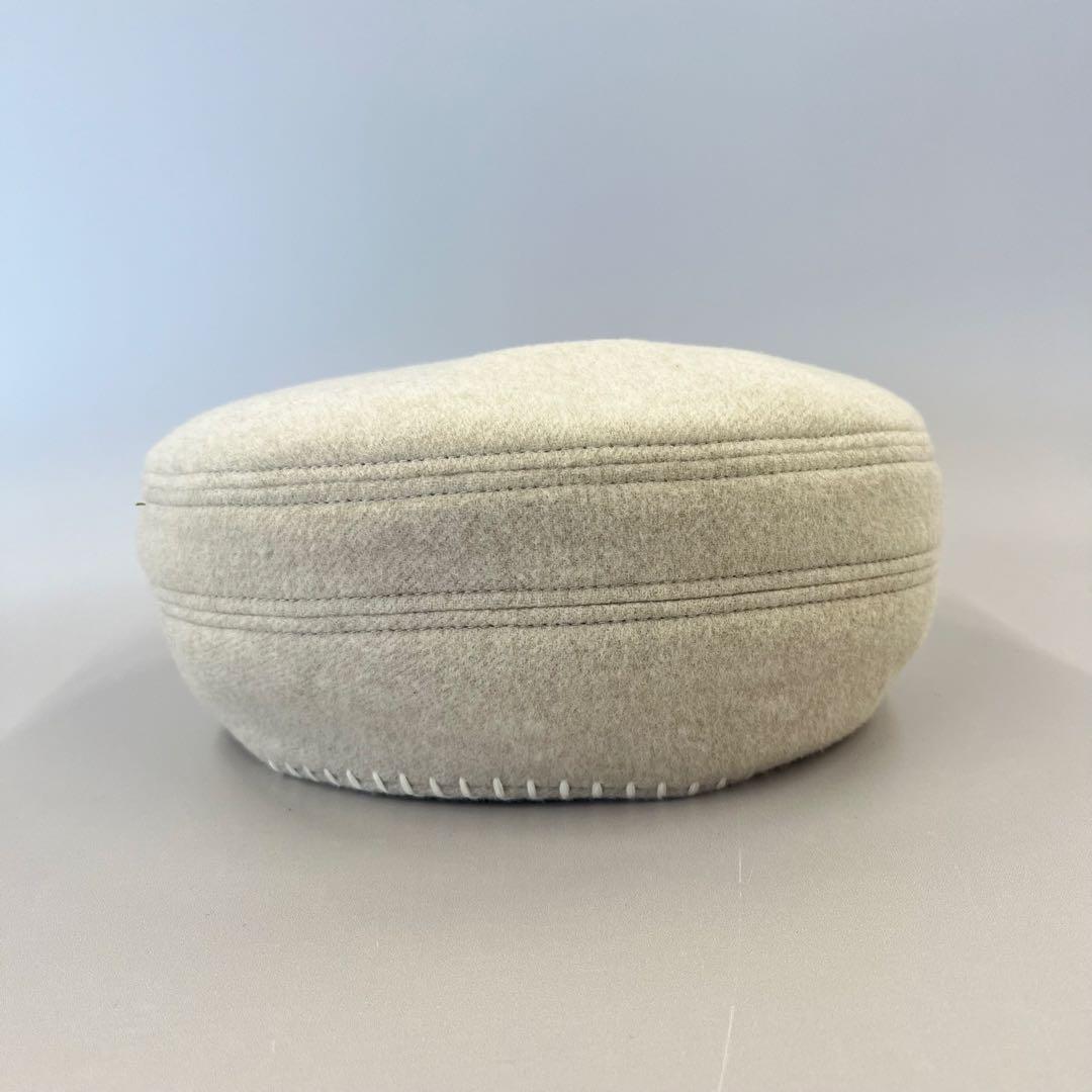エルメス ベレー帽 サントノーレ 帽子 ウール カシミア セリエ 新品未使用