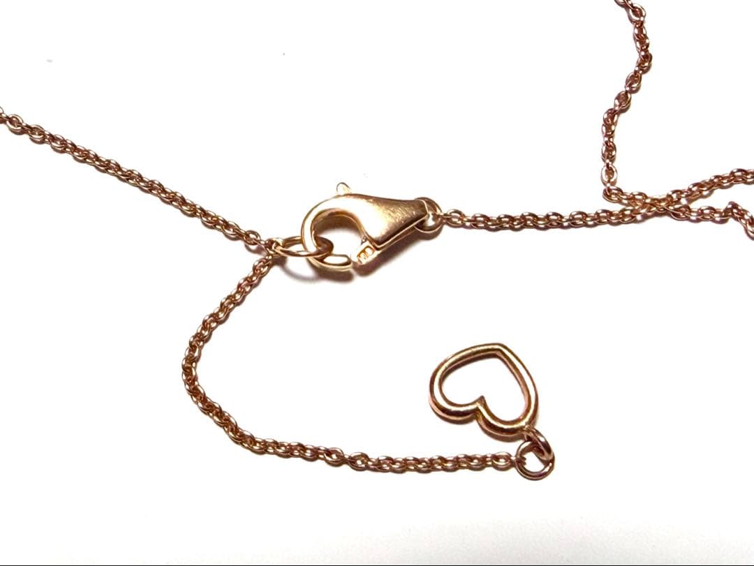 Ponte Vecchio K18PGピンクサファイア/ダイヤモンドネックレス