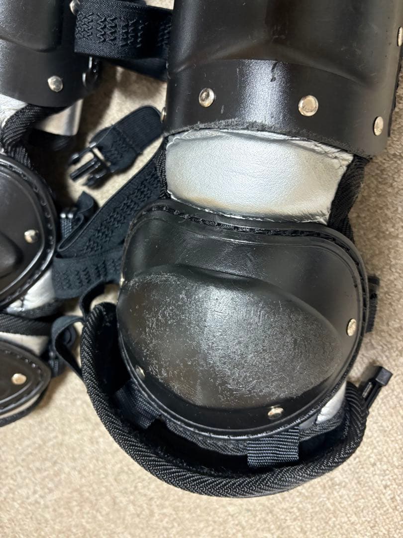 キャッチャー 防具 セット ブラック/シルバー ハタケヤマ