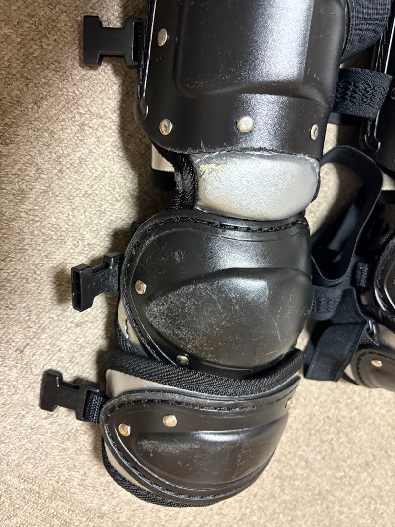 キャッチャー 防具 セット ブラック/シルバー ハタケヤマ