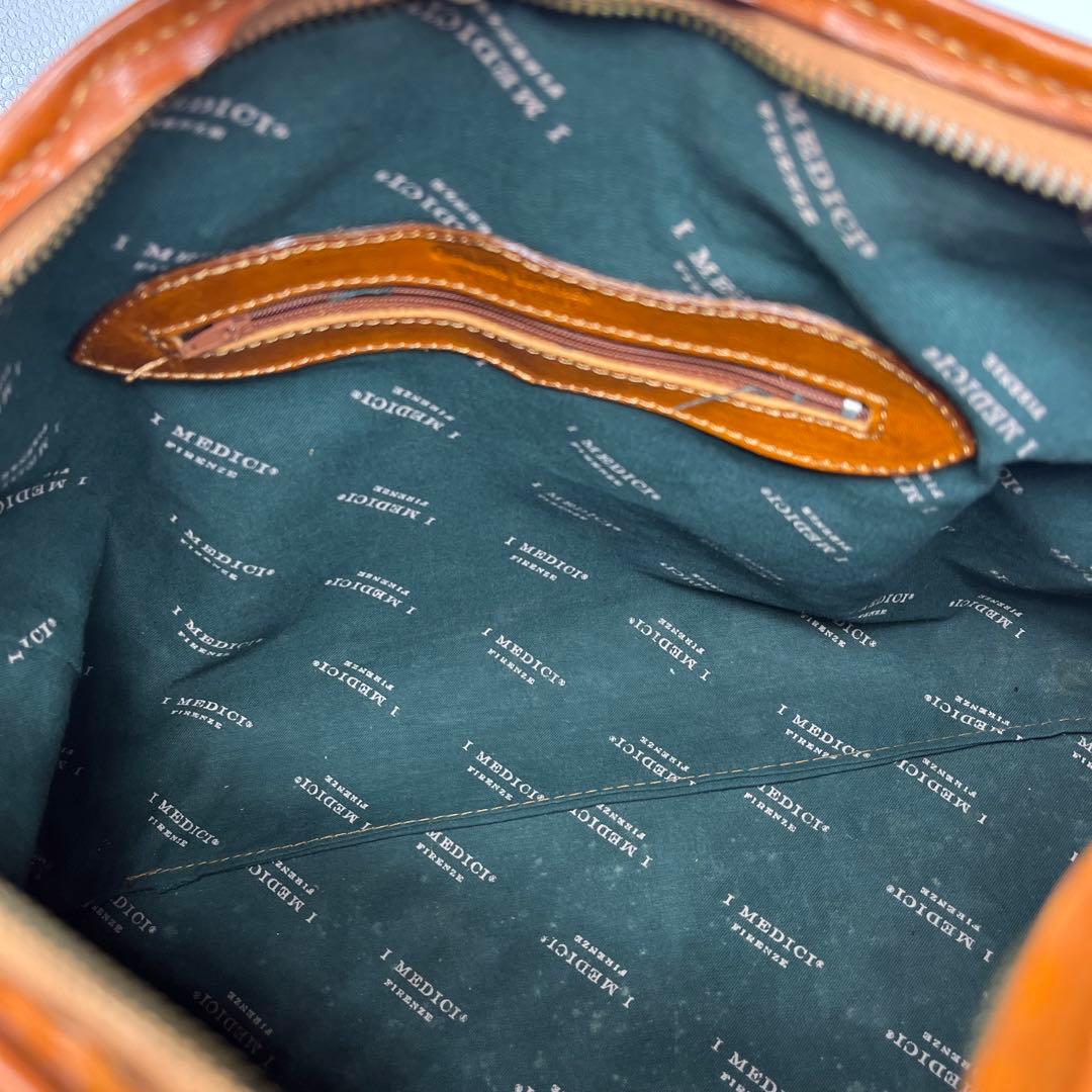 美品 I MEDICI イ メディチ イタリアンレザー ボストンバック トラベル
