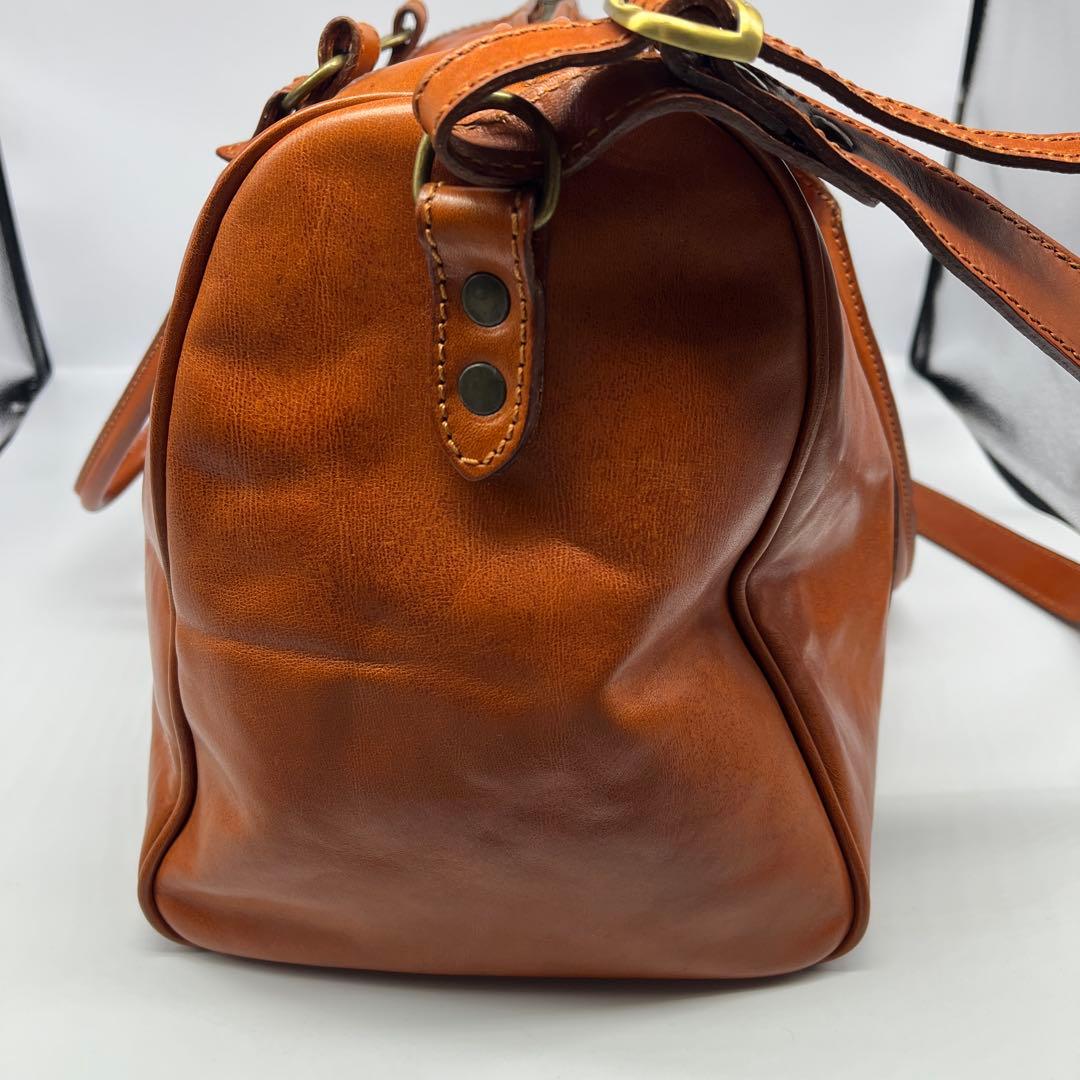 美品 I MEDICI イ メディチ イタリアンレザー ボストンバック トラベル