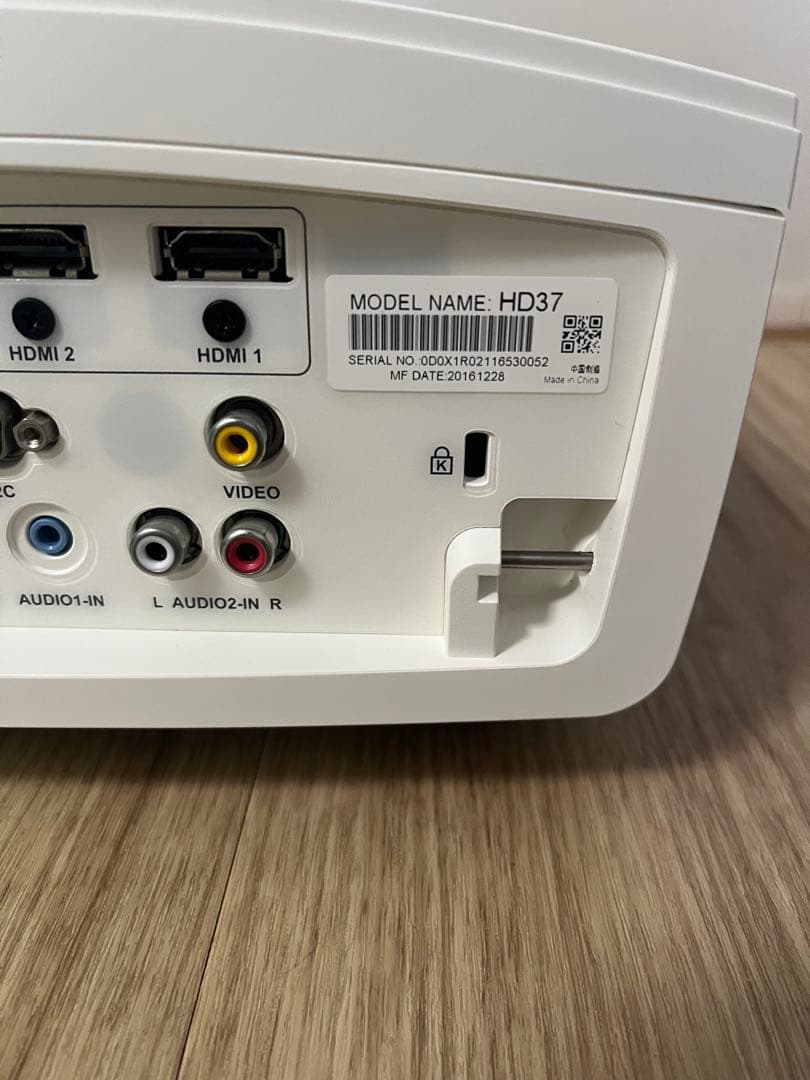 Optoma オプトマ フルHDプロジェクター HD37